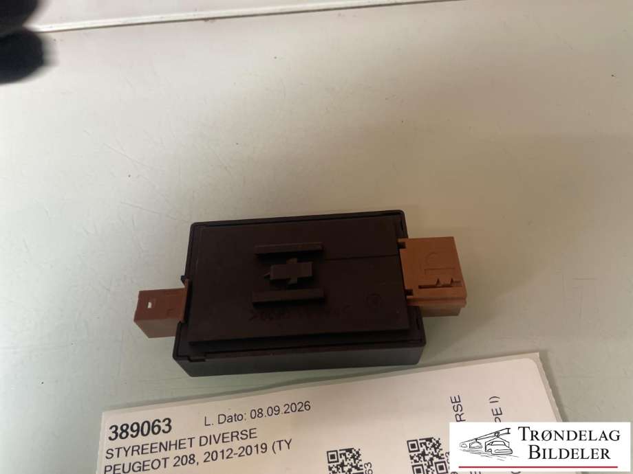 Styreenhet diverse til Peugeot 208 2012-2019 (Type I)  (9673523380|)