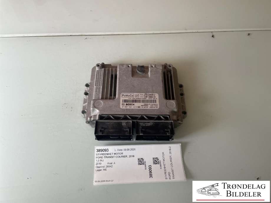 Styreenhet motor til Ford Transit Courier, 2018-2023 (Type I, Fase 2) (2338024)
