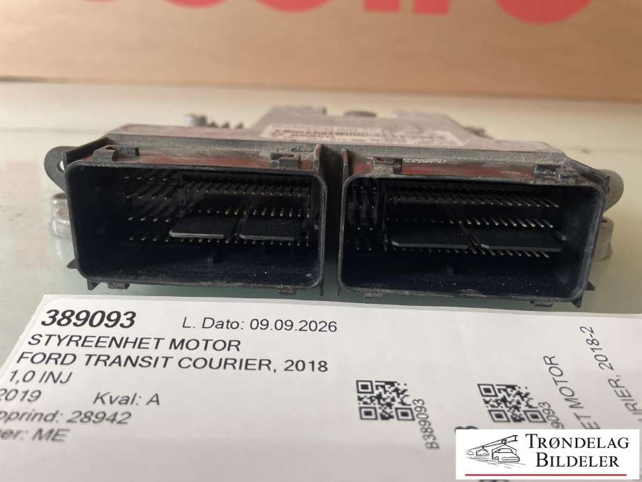 Styreenhet motor til Ford Transit Courier 2018-2023 (Type I, Fase 2)  (2338024|SVE1BA-12A650-CA|)