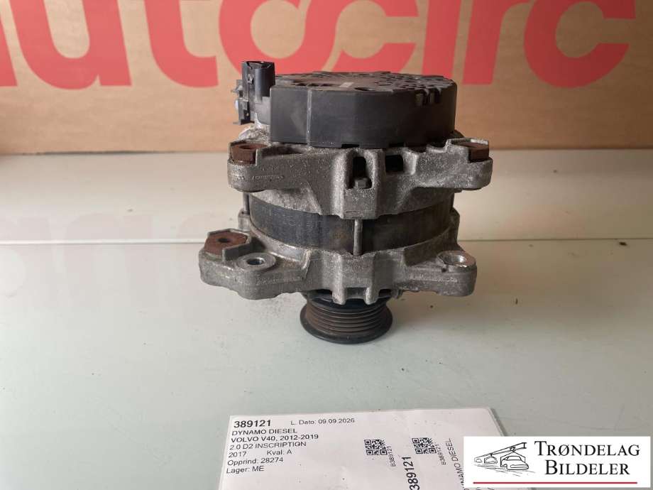 Dynamo diesel til Volvo V40 2012-2019 (36012474|)