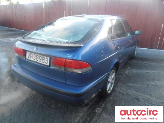 Saab 9-3 1998-2002 (Type I) , Motorkode: , Girkassekode: