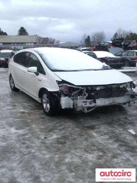 Toyota Prius +7 2012-2020 (Type III) (stasjonsvogn) (stasjonsvogn), Motorkode: 2ZR-FXE, Girkassekode: 
