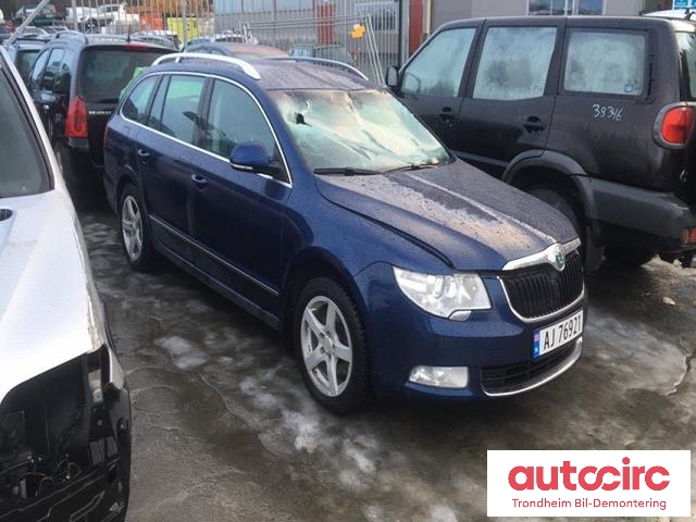 Škoda Superb 2008-2015 (Type II) , Motorkode: CFF, Girkassekode: 