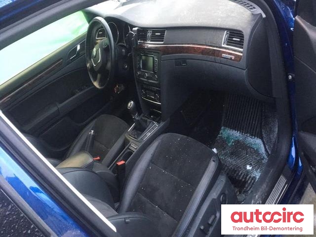 Škoda Superb 2008-2015 (Type II) , Motorkode: CFF, Girkassekode: 