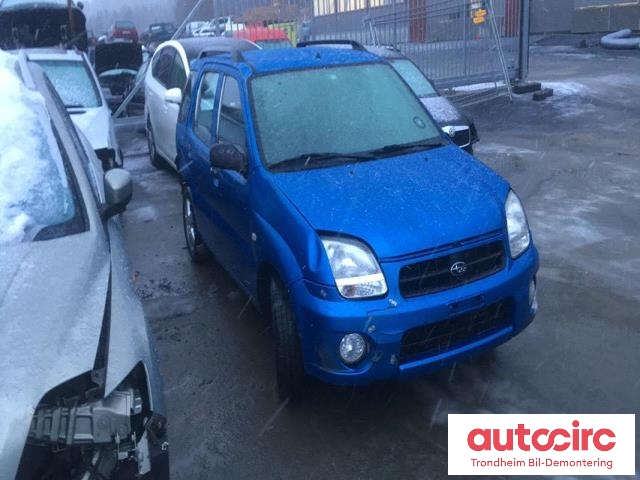 Subaru Justy 2003-2007 (Type III) , Motorkode: M13A, Girkassekode: 