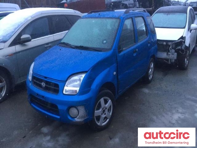 Subaru Justy 2003-2007 (Type III) , Motorkode: M13A, Girkassekode: 