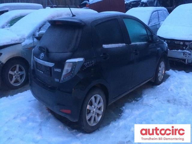 Toyota Yaris 2012-2014 (Type III, Fase 1) , Motorkode: 1NZ-FXE, Girkassekode: 