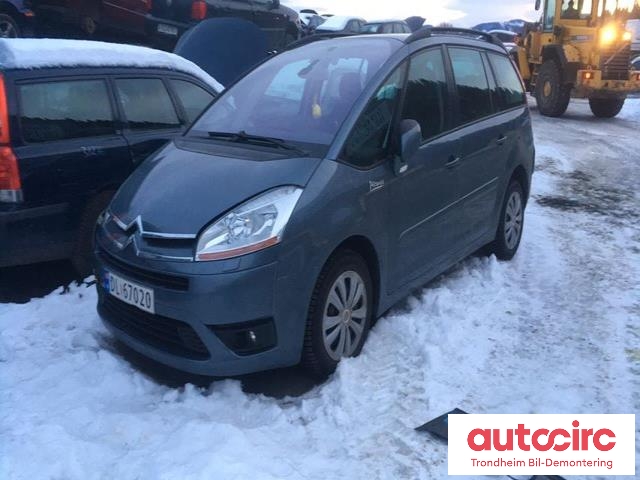 Citroën C4, Picasso 2006-2013 (Type I) , Motorkode: 9HZ, Girkassekode: 