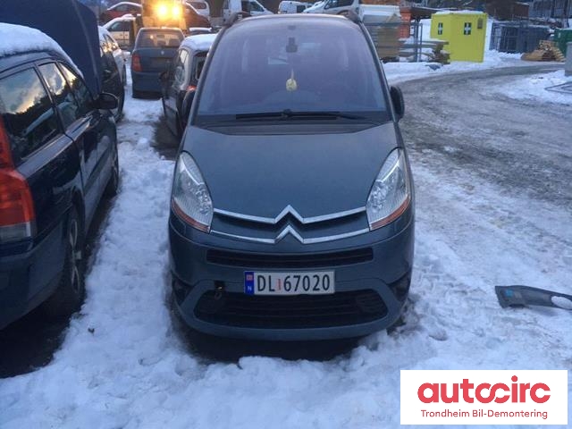 Citroën C4, Picasso 2006-2013 (Type I) , Motorkode: 9HZ, Girkassekode: 