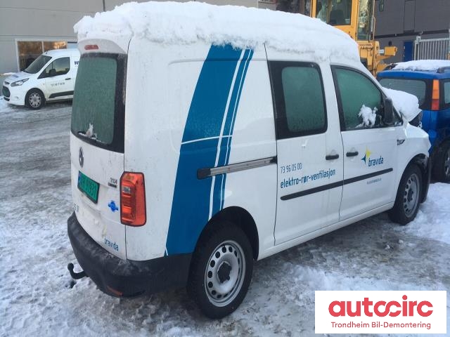 VW Caddy 2015-2020 (Type III, Fase 3) , Motorkode: DFSE, Girkassekode: MRV