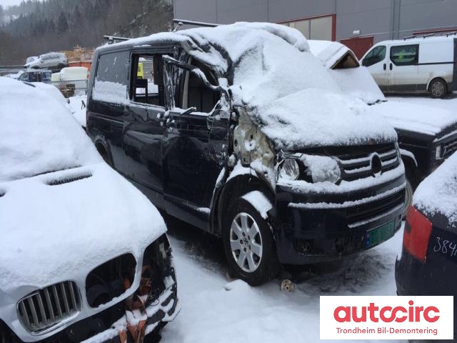 VW Transporter / Caravelle 2009-2015 (Fase 2) (T5) (T5), Motorkode: CAA, Girkassekode: 