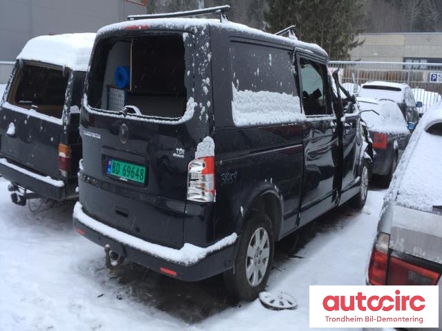 VW Transporter / Caravelle 2009-2015 (Fase 2) (T5) (T5), Motorkode: CAA, Girkassekode: 