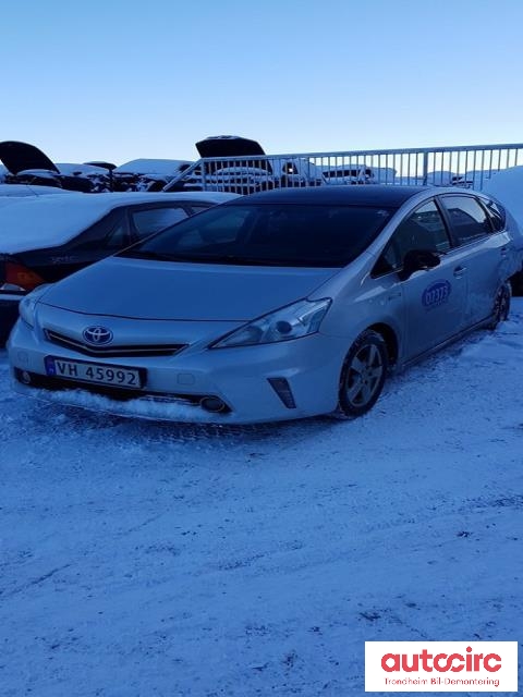Toyota Prius +7 2012-2020 (Type III) (stasjonsvogn) (stasjonsvogn), Motorkode: 2ZR-FXE, Girkassekode: 