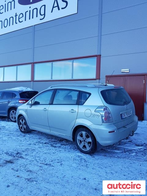 Toyota Verso 2002-2004 (COROLLA) (COROLLA), Motorkode: 1ZZ-FE, Girkassekode: 