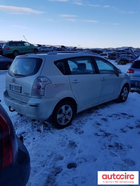 Toyota Verso 2002-2004 (COROLLA) (COROLLA), Motorkode: 1ZZ-FE, Girkassekode: 