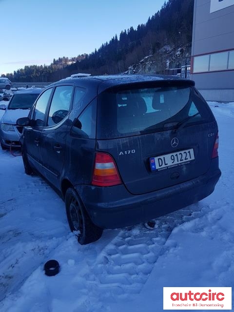 Mercedes A-Klasse 1998-2004 (W168) (W168), Motorkode: 668940, Girkassekode: