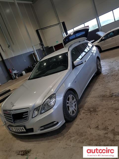Mercedes E-Klasse 2009-2013 (Fase 1) (W212) (W212), Motorkode: OM651.924, Girkassekode: TIPTRONIC