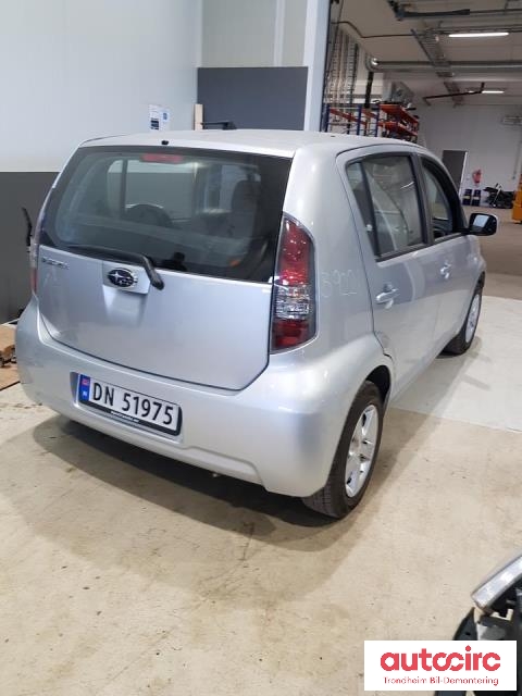 Subaru Justy 2008-2010 (Type IV) , Motorkode: 1KR-FE, Girkassekode: 5GIR