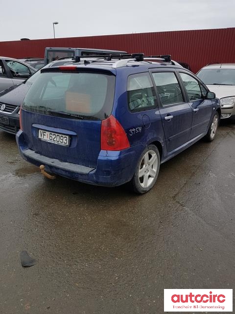 Peugeot 307 2001-2004 (Fase 1) , Motorkode: 9HZ, Girkassekode: 
