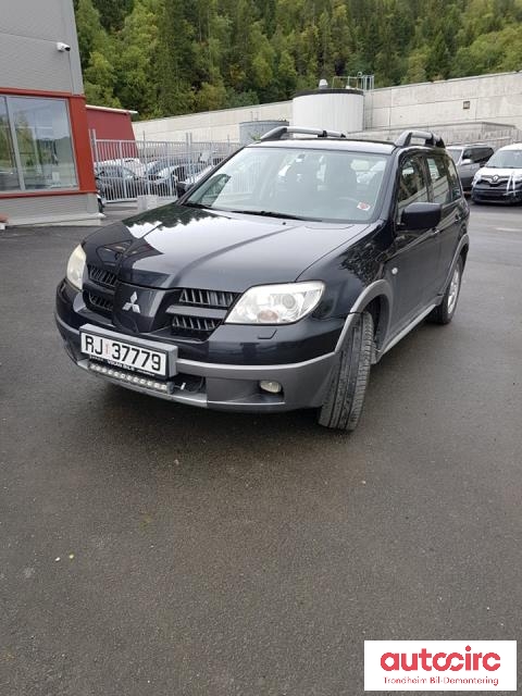 Mitsubishi Outlander 2003-2006 (Type I) , Motorkode: 4G69, Girkassekode: TIPTRONIC