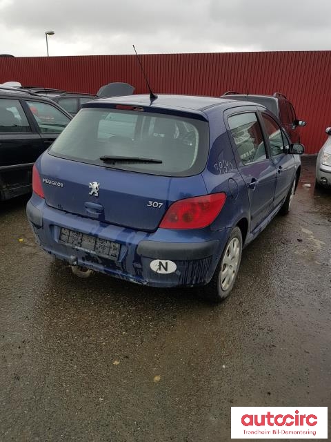 Peugeot 307 2001-2004 (Fase 1) , Motorkode: NFU, Girkassekode: 