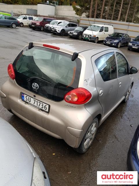 Toyota Aygo 2005-2014 (Type I) , Motorkode: 1KR-FE, Girkassekode: 