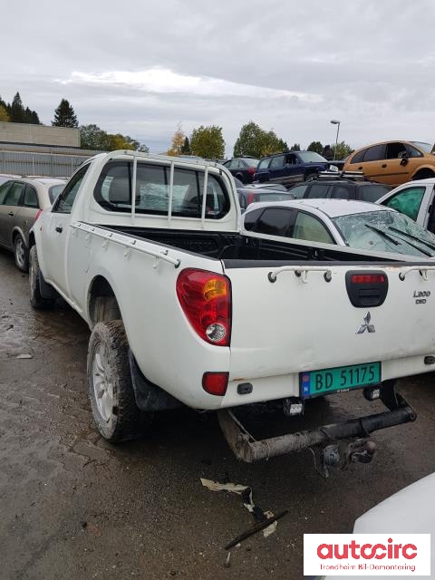 Mitsubishi L200 2006-2015 (Type IV) , Motorkode: 4D56, Girkassekode: 5TRINNS