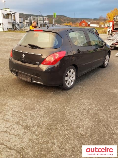 Peugeot 308 2011-2013 (Type I, Fase 2) , Motorkode: 9H06, Girkassekode: 5TRINNS