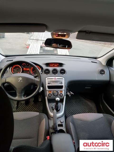 Peugeot 308 2011-2013 (Type I, Fase 2) , Motorkode: 9H06, Girkassekode: 5TRINNS