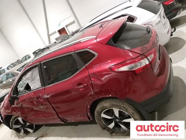 Nissan Qashqai 2014-2021 (Type II) , Motorkode: K9K, Girkassekode: 