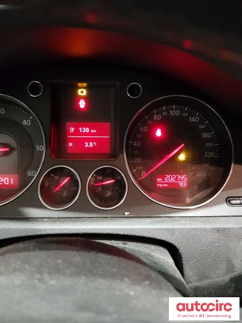 VW Passat 2005-2010 (B6) (B6), Motorkode: BXE, Girkassekode: JCX