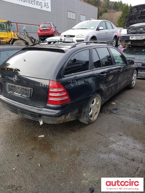 Mercedes C-Klasse 2000-2004 (Fase 1) (W203) (W203), Motorkode: 611962, Girkassekode: 6TRINNS