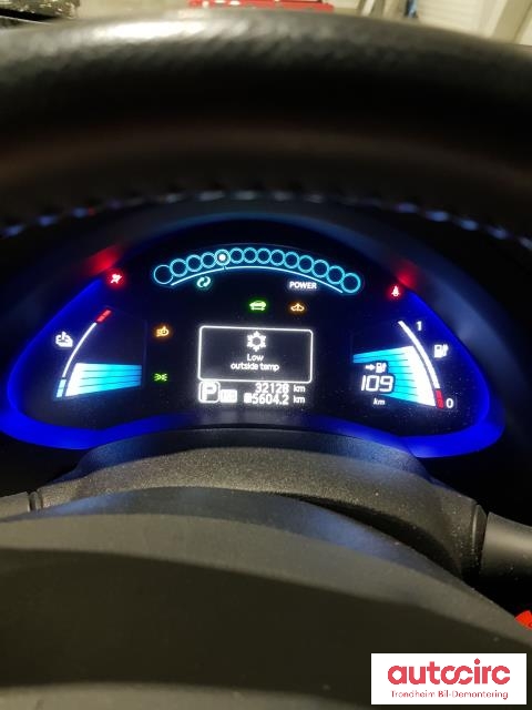 Nissan Leaf 2011-2017 (Type I) , Motorkode: EM57, Girkassekode: TRINNLØS