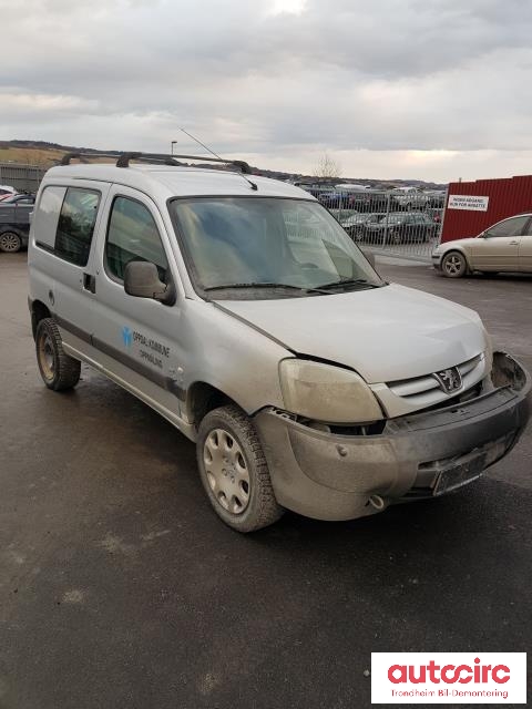 Peugeot Partner 2002-2008 (Type I, Fase 2) , Motorkode: 9HW, Girkassekode: 5 TRINNS.