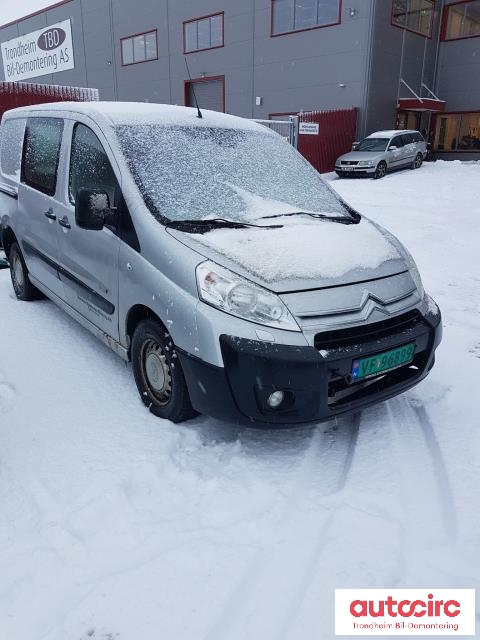 Citroën Jumpy 2007-2016 (Type II) , Motorkode: 9HU, Girkassekode: 5 TRINNS