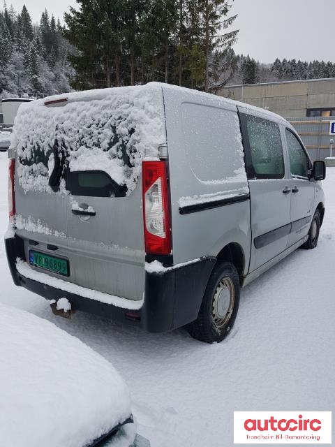 Citroën Jumpy 2007-2016 (Type II) , Motorkode: 9HU, Girkassekode: 5 TRINNS