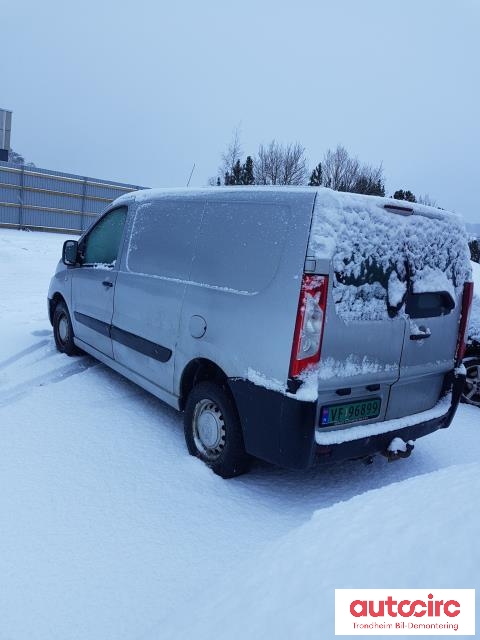 Citroën Jumpy 2007-2016 (Type II) , Motorkode: 9HU, Girkassekode: 5 TRINNS