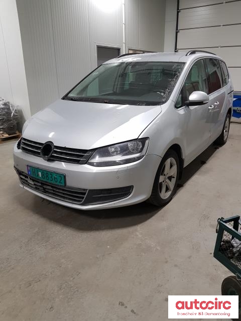 VW Sharan 2010-->> (Type II) , Motorkode: CFFB, Girkassekode: LQU