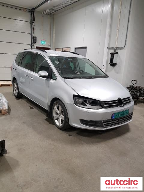 VW Sharan 2010-->> (Type II) , Motorkode: CFFB, Girkassekode: LQU