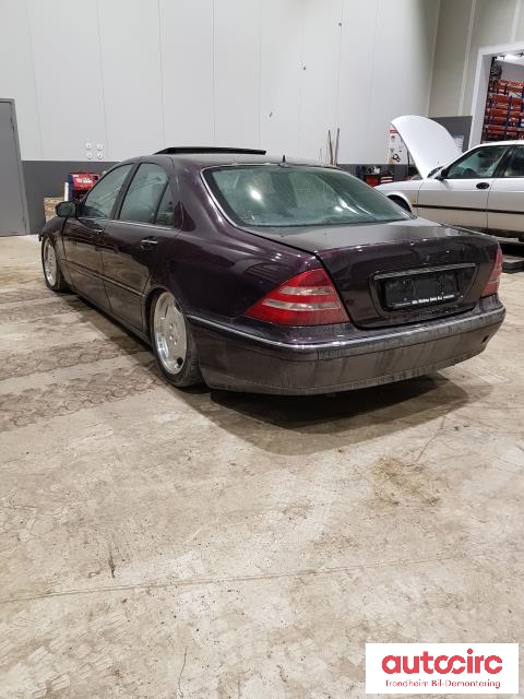 Mercedes S-Klasse 1999-2005 (W220) (W220), Motorkode: M112.944, Girkassekode: 