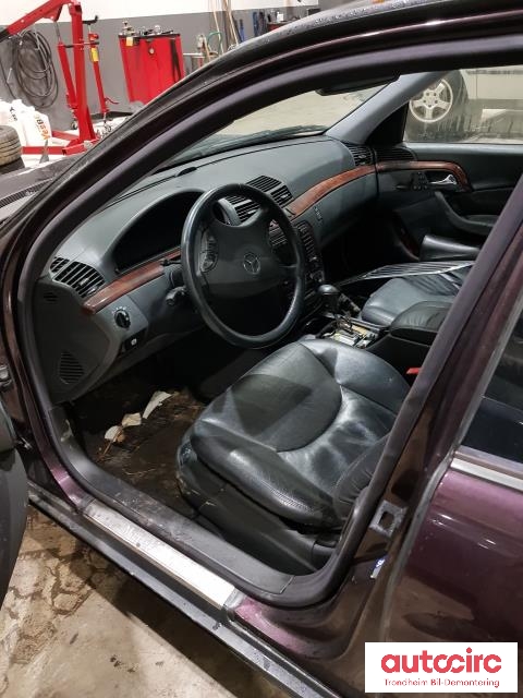 Mercedes S-Klasse 1999-2005 (W220) (W220), Motorkode: M112.944, Girkassekode: 