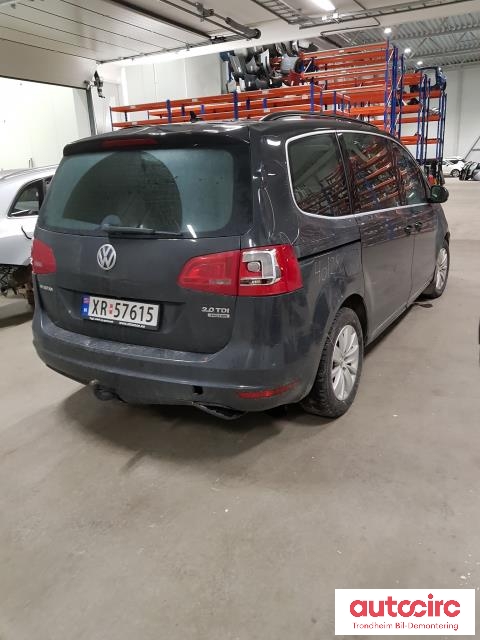VW Sharan 2010-->> (Type II) , Motorkode: CFF, Girkassekode: NGH