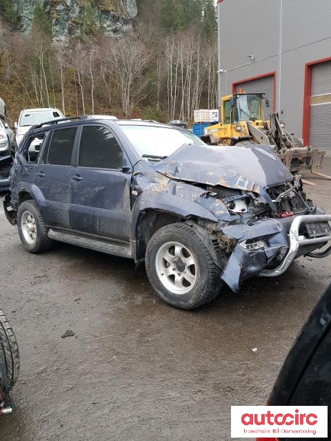 Toyota Land Cruiser 120 2002-2009 , Motorkode: 1KD-FTV, Girkassekode: HØY/LAV SERIE