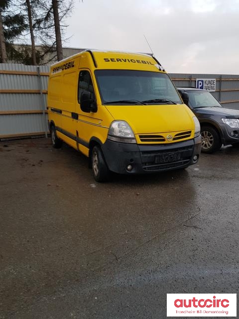 Nissan Interstar 2004-2010 , Motorkode: G9U  99HK, Girkassekode: 