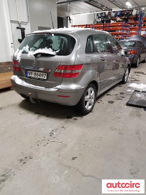 Mercedes B-Klasse 2005-2008 (Fase 1) (W245) (W245), Motorkode: OM640.940, Girkassekode: 