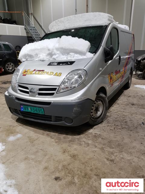 Nissan Primastar 2006-2014 , Motorkode: M9R 114HK, Girkassekode: 