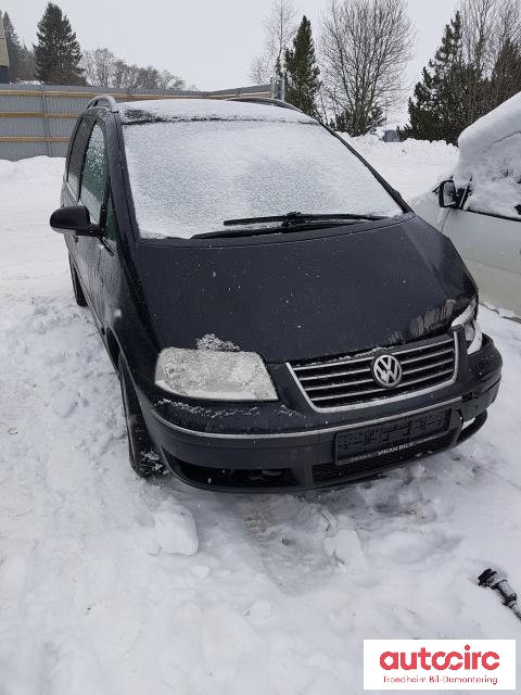 VW Sharan 2000-2010 (Type I, Fase 2) , Motorkode: BRT, Girkassekode: 