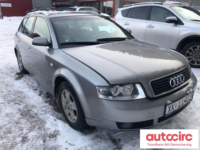 Audi A4 2001-2004 (Type II) (B6) (B6), Motorkode: AVB, Girkassekode: 