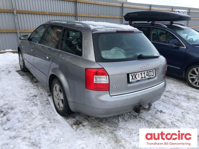 Audi A4 2001-2004 (Type II) (B6) (B6), Motorkode: AVB, Girkassekode: 