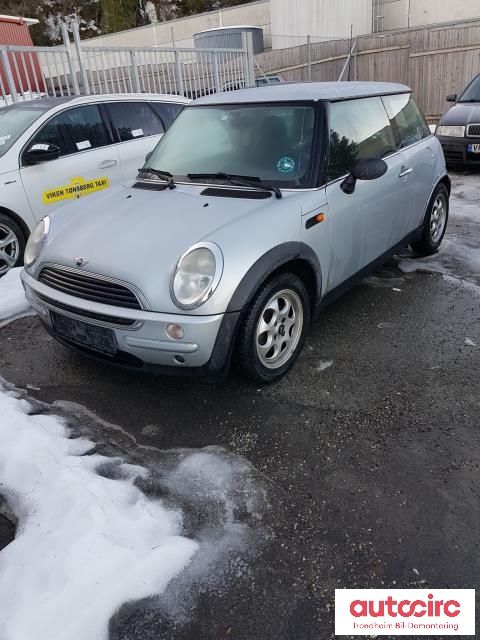 Mini One/Cooper 2001-2007 (R50-53) (R50-53), Motorkode: W10B16A 90HK, Girkassekode: 5 TRINNS MANUELL